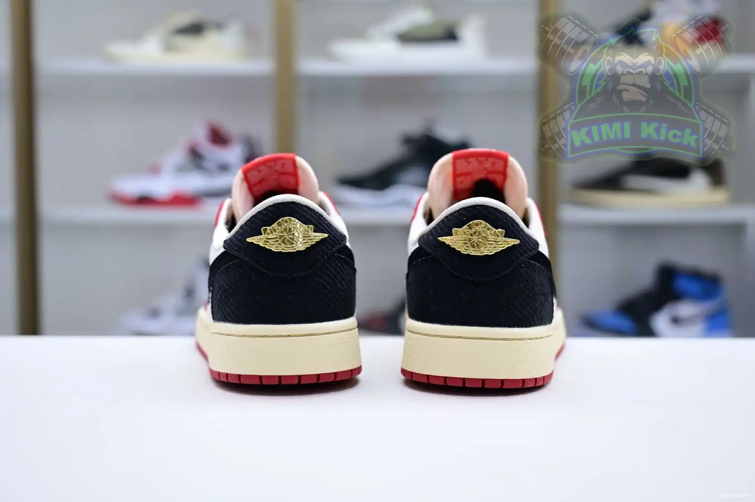 OG Low Air Jordan Kimikick Jordan Room x 1 Trophy “Away” 0613